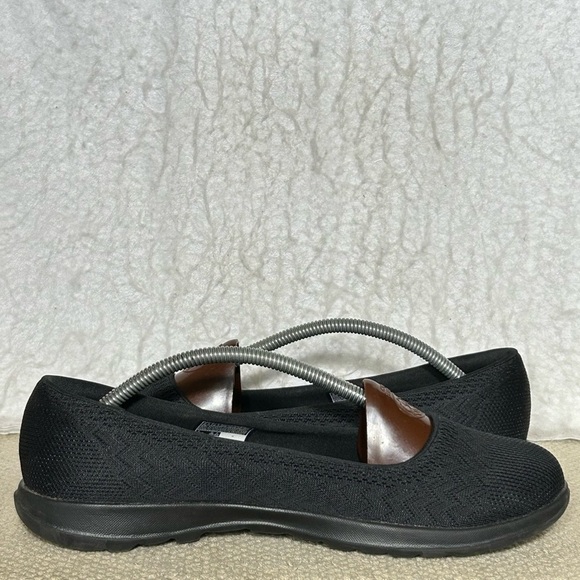 Skechers Womens Black OnTheGo Flex Casual SlipOn Lightweight Flat Shoes SZ 9.5 - Picture 6 of 11